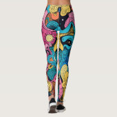 Leggings Crazy Monster Mash (Dos)