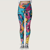 Leggings Crazy Monster Mash (Devant)