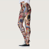 Leggings Crazy Quilt Motif (Gauche)