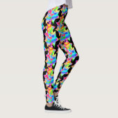 Leggings Crazy Star Trip Dazzle Shine Focus Rainbow Galaxy (Droite)