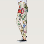 Leggings Création de l'aquarelle florale de l'époque victor (Gauche)