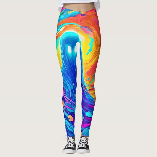 Leggings Création d'une goutte d'eau (Devant)