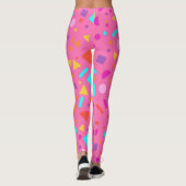 Leggings Création géométrique de la figure 4 (Dos)