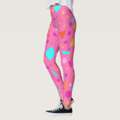 Leggings Création géométrique de la figure 4 (Gauche)