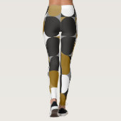 Leggings Créativité géométrique : Conception Motif transpar (Dos)