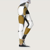 Leggings Créativité géométrique : Conception Motif transpar (Droite)