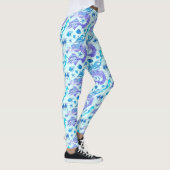 Leggings Créature de la fée mauve de sirène (Droite)