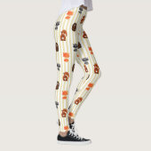 Leggings Créatures de bois mignonnes Légendes de femmes thé (Droite)