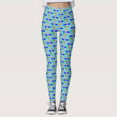 Leggings Créatures de la mer de Noël (Devant)