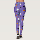 Leggings Créatures et bonbons d'Halloween (Dos)
