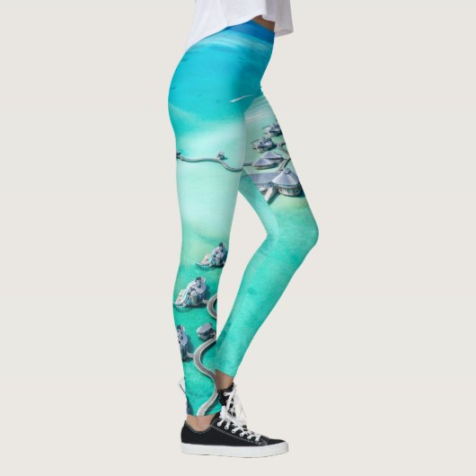 Leggings Créatures marines (Droite)