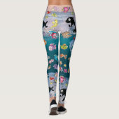 Leggings Créatures marines Artsy (Dos)
