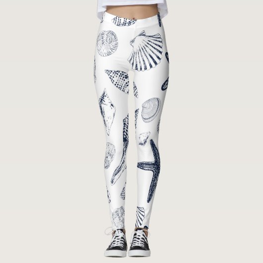 Leggings Créatures sous-marines (Devant)
