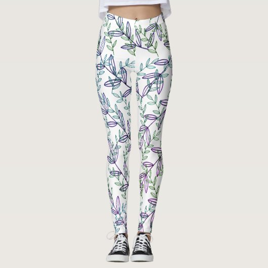 Leggings creeping plants (Voorkant)