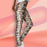 Leggings Créer un collage photo personnalisé - 6 photos - T<br><div class="desc">Téléchargez 6 photos amusantes,  puis ajoutez du texte pour faire un article personnalisé à porter! Utilisez votre photo ou vos photos préférées pour faire un plaisir à garder à partager avec vos amis.</div>