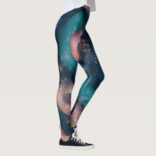Leggings Créez vos propres bulles en spirale de corail sarc
