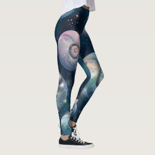 Leggings Créez vos propres bulles spirales iridescentes sar