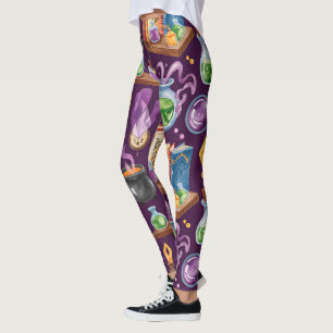 Leggings Créez Vos Propres Livres Mignons Chaudrons Potion