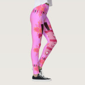 Leggings Créez vos vêtements d'occasion d'anniversaire heur (Droite)