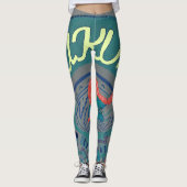 Leggings Créez votre propre belle Hakuna Matata belle (Devant)