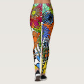 Leggings Créez votre propre cool élégant Motif unique (Dos)