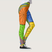 Leggings Créez votre propre design égyptien multicouleur (Droite)