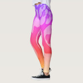 Leggings Créez votre propre pantalon Basic Lovely Purple He (Gauche)