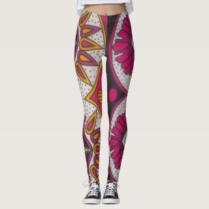 Leggings Créez votre propre Polka Dot Dernier art Hakuna Ma