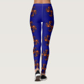 Leggings Créez votre propre tout dernier mignon Nice Bleu M (Dos)