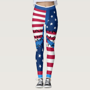 Leggings Créez votre propre USA Hakuna Matata sur toute imp
