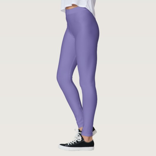 Leggings Créez votre propre violet personnalisé (Gauche)