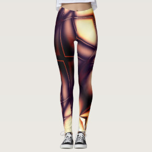 Leggings Crème beige brûlée sous une ligne claire ressemble