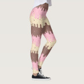 Leggings Crème de glace napolitaine (Droite)