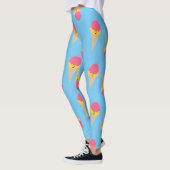 Leggings Crème glacée d'anniversaire (Gauche)