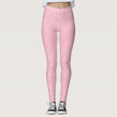 Leggings Crème glacée rose fraise (Devant)
