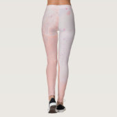 Leggings crème rose (Dos)