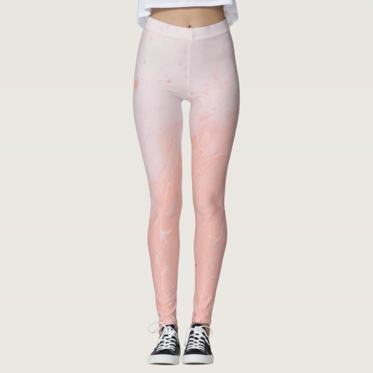 Leggings crème rose (Devant)