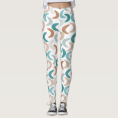 Leggings Crescents de plage (Devant)