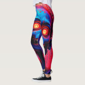 Leggings Crimson Eyes : Horreurs de l'esprit (Gauche)
