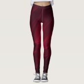 Leggings Crimson Flame Abstract (Devant)