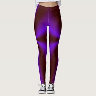 Leggings Crimson rouge rose pourpre arc-en-ciel