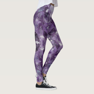 Leggings Cristaux de yoga Pants Améthystes