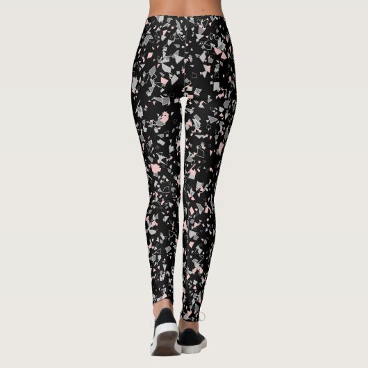 Leggings cristaux multicolores, cristaux, multicolores (Dos)