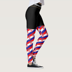 Leggings Croate et Drapeau Croate