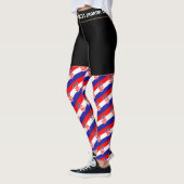 Leggings Croate et Drapeau Croate (Gauche)