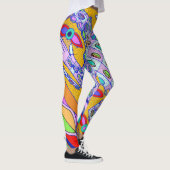 Leggings Crocodile tropical Conception de la jambe (Droite)