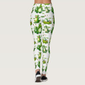 Leggings Crocodiles Dans L'Étang (Dos)