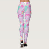 Leggings Croire en Unicorns Pink (Dos)