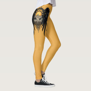Leggings Crois en toi-même, une lettre