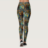 Leggings Croisière festive de Noël d'Airedale (Dos)